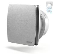 XIIW 100mm Extracteur d'Air VMC Salle de Bain Silencieux avec Minuterie