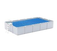 Xiixuuj Bâche solaire de piscine - Couverture chauffante résistante aux UV pour , spa, étang, natation, été, hiver, souterrain, pelouse, terrasse