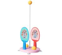 Xiixuuj Entraîneur de tennis de table | Kit d'entraînement de tennis de table avec manche élastique, ensemble de pagaies interactives pour intérieur et extérieur, exercice, école, bureau, sous-sol