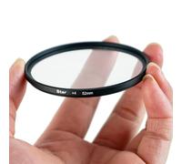 Xiixuuj Filtre étoile 52 mm - Filtres à effet d'objectif d'appareil photo | Accessoires photo portables en verre pour paysages nocturnes, vidéastes, créateurs de contenu, photographes, étudiants en