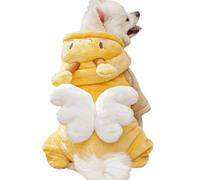 Xiixuuj Sweat-shirt pour chien - Costume chaud en polaire | Chandail à capuche d'hiver pour petit chien - pour chiot, chien, chaton, toutes races, bichon, maison, extérieur, voyage, séance photo