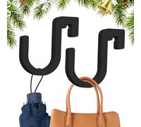 Xijobido Accroches Pour Appui-Tête Auto | Paire d'Organisateurs de Siège Auto pour Sac à Main Portefeuille | Support robuste pour organisation sacs à main SUV camperette voyage routier