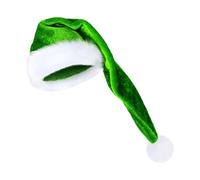 Xijobido Bonnets De Père Noël Pour Adultes 75 Cm De Long,Bonnet Long En Velours Doux - Couvre-chef Unisexe D'Hiver Pour Fête De Déguisement Célébration Accessoire Photomaton Mascarade
