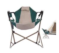 Xijobido Chaise de Camping Portable | Siège Reclinable Portable - Chaise de Camping Reclinable - pour Le Plein Air Le Voyage La Randonnée La Pêche Le Pique-Nique La Pelouse Le Jardin Et La Piscine