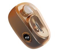 Xijobido Coupe-Ongles Électrique,Coupe-Ongles Rechargeable par USB | Avec LED, 3 Vitesses et Récupération de Coupures pour Soins des Personnes Âgées, Bébés, Voyage et Maison