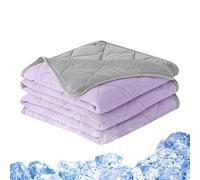 Xijobido Couverture d'Été - Couette Fraîche pour Repos Estival - Literie Respirante Anti Transpiration Fraîche pour Chambre Séjour Canapé et Voyage
