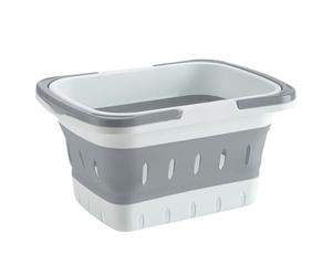 Xijobido De Douche,de Bain Pliable avec Poignée | Organisateur Salle De Bain Multifonction pour Camping Car Étudiant Salle De Sport Maison,Caravane Maison Dortoir Camping Université Appartement Bébé