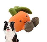 Xijobido Jouets à Mâcher pour Chien - Jouets Interactifs Fruités en Peluche avec Couineur,Peluche Interactive avec Bruissement Anti-Ennui pour Chiens de Toutes Tailles