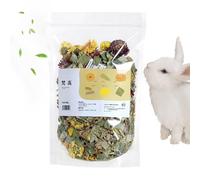 Xijobido Litière naine de Hamster, literie Gerbil,Petit Animal Habitat Cage Flower Decor - Fleurs séchées Naturelles Contrôle de la literie du Hamster Décoration Habitat