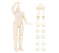 Xijobido Mannequin Articulé | Figurine Articulée avec Corps Articulé | Accessoires de Bureau Collection Posable pour Décorer Bureau et Bibliothèque