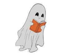 Xijobido Marque-pages Effrayants - Marque-pages en Forme de Fantômes Amusants,Étiquettes de Page Transparentes pour Étudiants Écrivains Lecture Romans Décoration Halloween