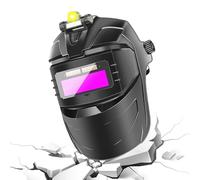 Xijobido Masque de Soudage,Protection Faciale Anti-Éblouissement pour Soudeur - Écran Facial Réglable pour Travaux sur Métal, Chantiers et Réparation Automobile
