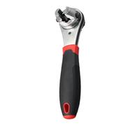 Xijobido Petite Clé à Cliquet Réglable Compacte Manuelle Léger - Outil de Réparation Domestique | Compact et Multifonction pour Écrous 6-22mm, Usage Domestique et Industriel Plomberie