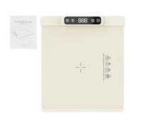 Xijobido Plateau Réchauffeur d'Aliments - Chauffante Électrique En Silicone Pliable | Chauffe-Aliments Polyvalent Enroulable pour Plan de Travail | pour Maison Dortoir Hôtel Appartement Cuisine