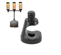 Xijobido Poteau Lanterne Détachable - Support De Lampe De Bureau | Monture de Lampe de Table d'Aluminium Portable pour Jardin Pêche Camping Pique-Nique Activités Extérieures