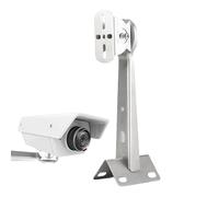 Xijobido Support de caméra de sécurité - Support réglable pour caméra | Support en acier inoxydable pour maison, entreprise, intérieur, mur, balustrade, colonne et plafond