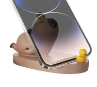 Xijobido Support Téléphone Portable Capybara | Figurine Action Capybara Support Tablette,Design Bureau Main Libre Déco Maison Bureau Voiture