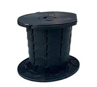 Xijobido Toilettes Pliantes | 400 Kg Sanitaire Portable Adulte pour Voiture,Seau avec Couvercle Léger pour Bateau Camion Chevet Hôpital