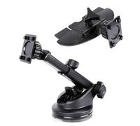 xik Carplay Support 2 en 1 avec ventouse + fente CD GPS pour écran Carplay, pare-brise et tableau de bord, verrouillage à 4 boutons, compatible avec écran de voiture de 7", 9", 10,3"