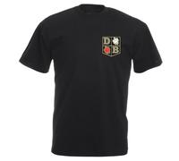 XIKANGGMEI David Brown T-Shirt Various Sizes & Colours Tractor Enthusiast Black