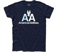 XIKANGGMEI Men's T-Shirt AA American Airlines Ace Ace Texas Old'Em A - to Bullets