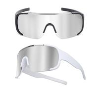 XIKAYA Lunettes de cyclisme pour homme et femme - Lunette velo - Accessoires velo - Lunettes de protection UV400 - Lunette vtt - Pour lunette de ski, Le VTT, Le route, Le golf, Le cyclisme(2 pièces)