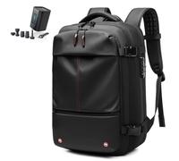 XIKDJ A,Airpack Sac À Dos Extensible avec Pompe Et Verrouillage, Airbag De Compression sous Vide De Voyage pour Homme Et Femme, Qualité 100%, Cadeau Parfait, Antimicrobien