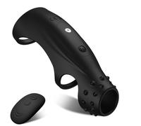 XIKDJ Anneau Pénien Vibrant pour Homme, Extenseur De Pénis, Jouet Sexuel pour Couple, Manchon Pénien, Vibromasseur pour Homme, Anneau De Cuisson pour Érection Et Stimulation du Point G.