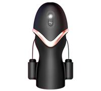 XIKDJ Coupe d'avion À Vibrations Multifréquences, Entraîneur De Pénis Entièrement Automatique, Masturbateur Stimulant Le Gland, Jouets Sexuels Et Jeux pour Adultes pour Hommes