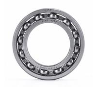 XiKe 1 pièce 6008 C3 Roulement à billes 40x68x15mm, Ouvert｜Acier chromé, Convient aux outils de DIY｜imprimante 3D｜Car｜Motorcycle｜Transmission｜Moteur etc.