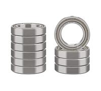 XiKe 10x Roulement à billes 6702ZZ 15x21x4mm en acier 100Cr6