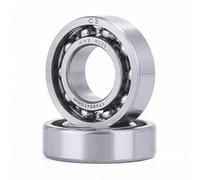 XiKe 2 pièce 6003 C3 Roulement à billes 17x35x10mm, Ouvert｜Acier chromé, Convient aux outils de DIY｜imprimante 3D｜Car｜Motorcycle｜Transmission｜Moteur etc.