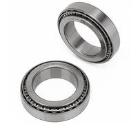 XiKe 2 pièces 32010 Taille 50x80x20mm Roulements à rouleaux coniques, pour ATV｜Voiture｜Camion｜Roue de remorque｜Transmission｜Moteur etc.