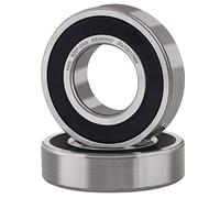 XiKe 2 Pièces 6207-2RS Roulement à Billes à Double Étanchéité 35x72x17mm Acier au chrome et Pré-lubrifié, 6207RS Roulements à billes à gorge profonde.