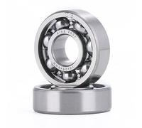 XiKe 2x 6000 C3 Roulement à billes 10x26x8mm, Ouvert｜Acier chromé, Convient aux outils de DIY｜imprimante 3D｜Car｜Motorcycle｜Transmission｜Moteur etc.