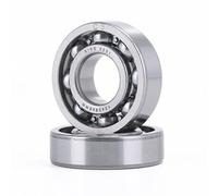 XiKe 2x 6001 C3 Roulement à billes 12x28x8mm, Ouvert｜Acier chromé, Convient aux outils de DIY｜imprimante 3D｜Car｜Motorcycle｜Transmission｜Moteur etc.