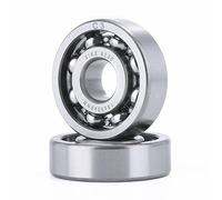 XiKe 2x 6200 C3 Roulement à billes 10x30x9mm, Ouvert｜Acier chromé, Convient aux outils de DIY｜imprimante 3D｜Car｜Motorcycle｜Transmission｜Moteur etc.