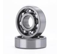 XiKe 2x 6201 C3 Roulement à billes 12x32x10mm, Ouvert｜Acier chromé, Convient aux outils de DIY｜imprimante 3D｜Car｜Motorcycle｜Transmission｜Moteur etc.