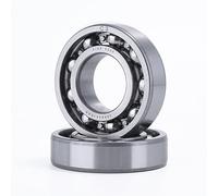 XiKe 2x 6206 C3 Roulement à billes 30x62x16mm, Ouvert｜Acier chromé, Convient aux outils de DIY｜imprimante 3D｜Car｜Motorcycle｜Transmission｜Moteur etc.