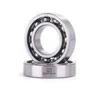 XiKe 2x 6904 C3 Roulement à billes 20x47x14mm, Ouvert｜Acier chromé, Adapté pour le DIY, voitures, motocyclettes, ATV, CNC, transmissions et moteurs, etc.