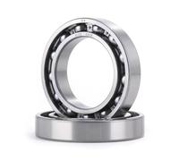XiKe 2x 6908 C3 Roulement à billes 40x80x18mm, Ouvert｜Acier chromé, Adapté pour le DIY, voitures, motocyclettes, ATV, CNC, transmissions et moteurs, etc.