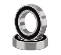 XiKe 2x Roulement à billes 6800-2RS 10x19x5mm - Acier à roulements 100Cr6 et Pré-lubrifié, Double joint caoutchouc, 6800RS Roulements à billes à gorge profonde.