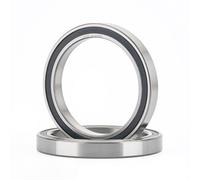 XiKe 2x Roulements à billes 6812-2RS 60x78x10mm, Acier à roulements 100Cr6 et Prélubrifié, DoubleJoint en caoutchouc (2RS).