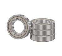 XiKe 4 Pièces 6904ZZ Roulements à billes 20x37x9mm Acier au Chrome et Pré-lubrifiés, 6904-2Z 2Z Roulements à billes à Gorge Profonde avec Double joint métallique.