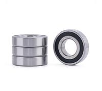 XiKe 4 Pièces R14-2RS Roulements à billes 22.225 x 47.625 x 12.7 mm, Double étanchéité et Acier au chrome SAE 52100.