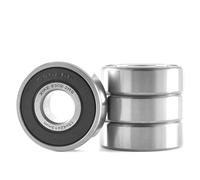 XiKe 4x Roulement à billes 6302-2RS 15x42x13mm | Acier au chrome 100Cr6 | Double Joint en Caoutchouc (2RS) | Prélubrifié