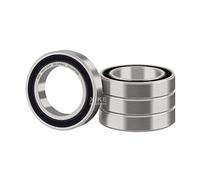 XiKe 4x Roulements à billes 6804-2RS 20x32x7mm, Acier à roulements 100Cr6 et Prélubrifié, Double joint en caoutchouc, 6804RS Roulements à billes à gorge profonde.