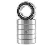 XiKe 6 pièces 6904-2RS Roulements à billes scellés 20x37x9mm Acier au chrome et Pré-lubrifié, 6904RS Roulements à billes à gorge profonde à double étanchéité