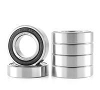 XiKe 6005-2RS 25x47x12mm Roulements à billes - Acier 100Cr6 - Double Joint en Caoutchouc - Pré-lubrifié - Lot de 6.