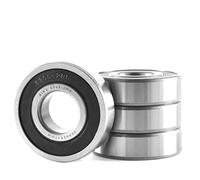 XiKe 6305-2RS Roulements à billes 25x62x17mm, Acier 100Cr6 - Double Joint en Caoutchouc - Prélubrifié (Lot de 4).